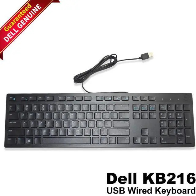 Dell KIT,KYBD,104,USEU,KB216-B,P (239MR) (239MR) thumbnail