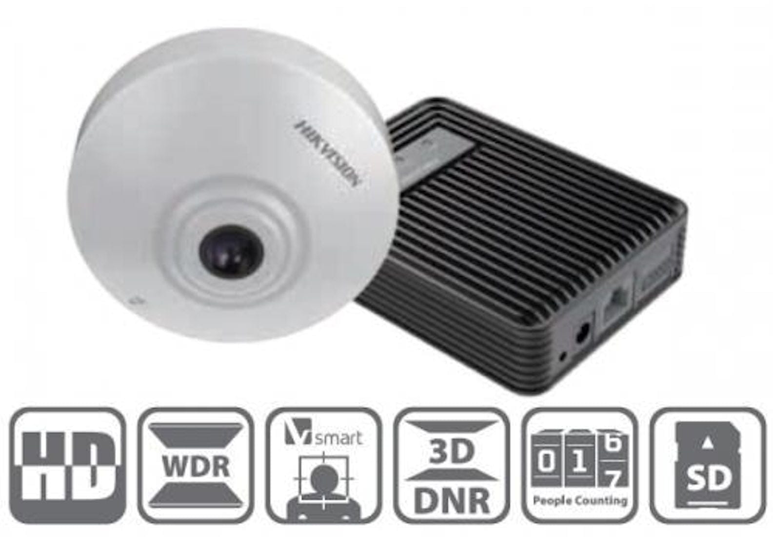 Hikvision People count cam., IP(not PoE) (IDS-2CD6412FWD/C) (IDS-2CD6412FWD/C) thumbnail