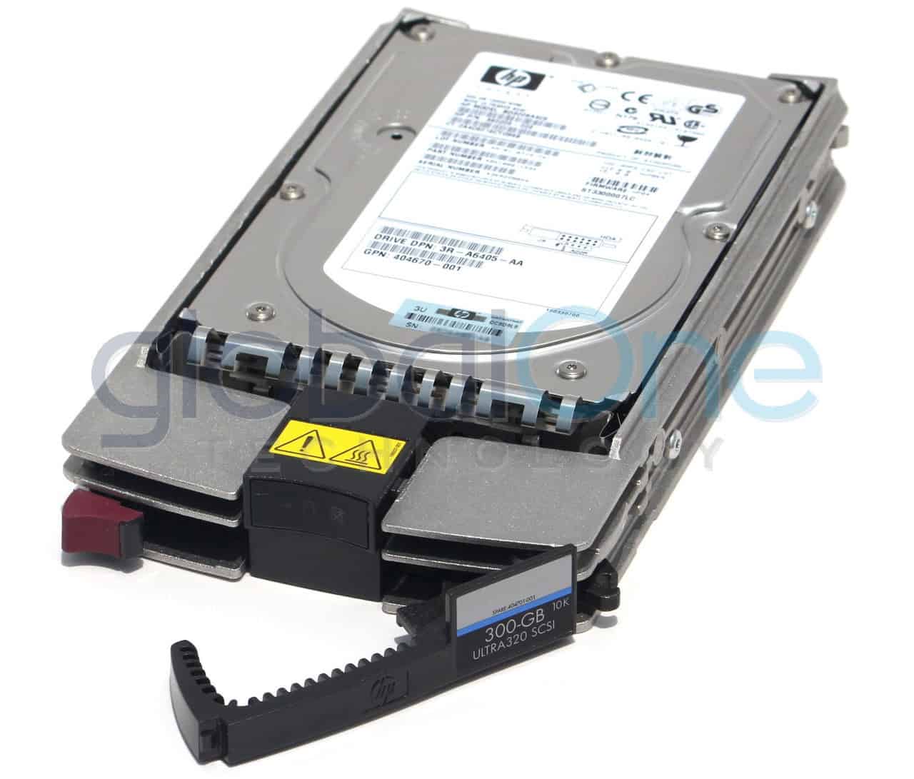 HPE HDD 300GB 10K 3.5inch Hot-Plug Ultra320 SCSI Centronics (404701-001) thumbnail