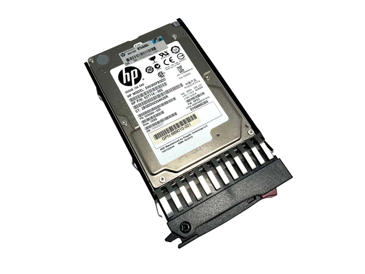 HPE SPS-HDD EVA 300GB 6G 15K SFF M6625 SAS SAS 6GB/S DUAL Port MIDLINE (665750-001) thumbnail