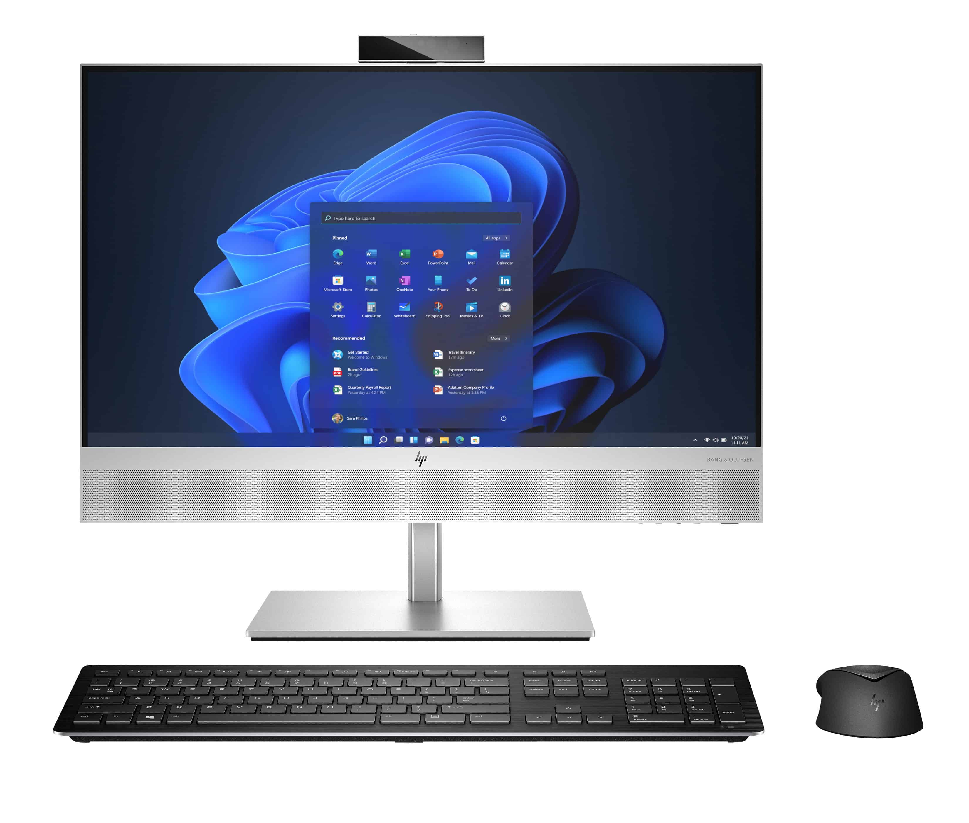 HP EliteOne 840 G9 Intel® Core™ i5 60,5 cm (23.8") 1920 x 1080 Pixels Alles-in-één-pc 16 GB DDR5-SDRAM 512 GB SSD Windows 11 Pro Wi-Fi 6E (802.11ax) Zilver (6D8Z1AW#ABH) thumbnail