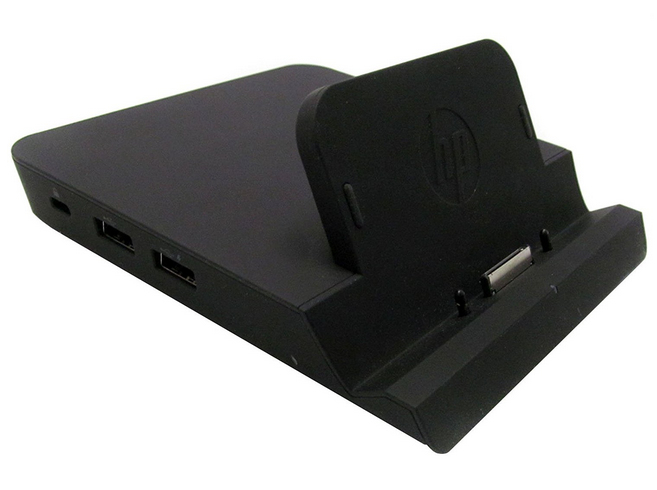 HP 708621-001 laptop dock & poortreplicator Docking Zwart (708621-001) thumbnail