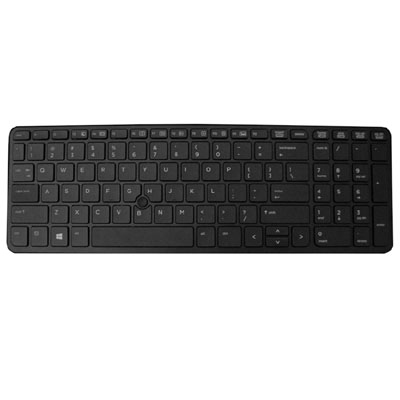 HP 733688-051 laptop reserve-onderdeel Toetsenbord (733688-051) thumbnail
