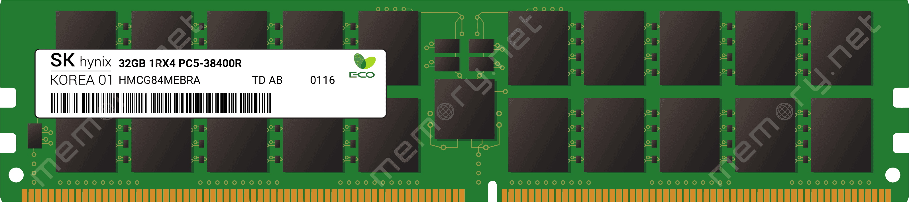 Hynix SK hynix 32 GB DDR5-4800 ECC Registered RDIMM HMCG84MEBRA174N (HMCG84MEBRA174N) thumbnail