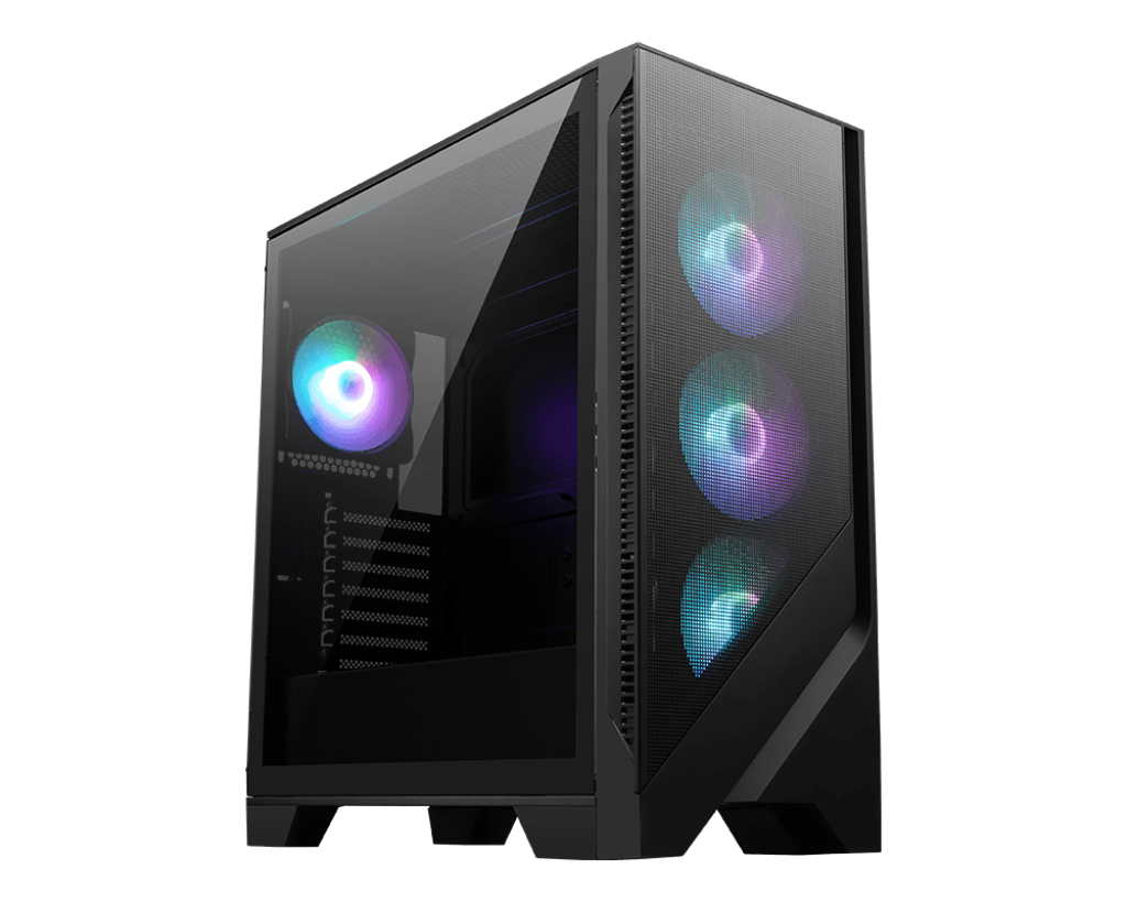 MSI MAG Forge 320R AIRFLOW Micro Tower Zwart, Transparant (MAG FORGE 320R AIRFLOW) thumbnail