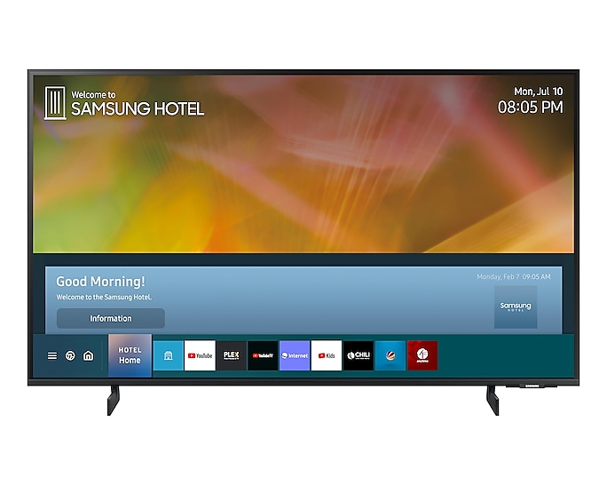 Samsung HG65AU800EU 165,1 cm (65") 4K Ultra HD Smart TV Zwart 20 W (HG65AU800EUXEN) thumbnail