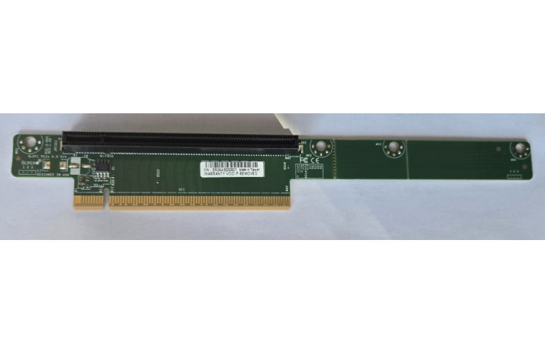 Super Micro Supermicro Riser Card RSC-S-6G5 1U LHS 1 PCI-E 5.0 x16 (RSC-S-6G5) (RSC-S-6G5) thumbnail