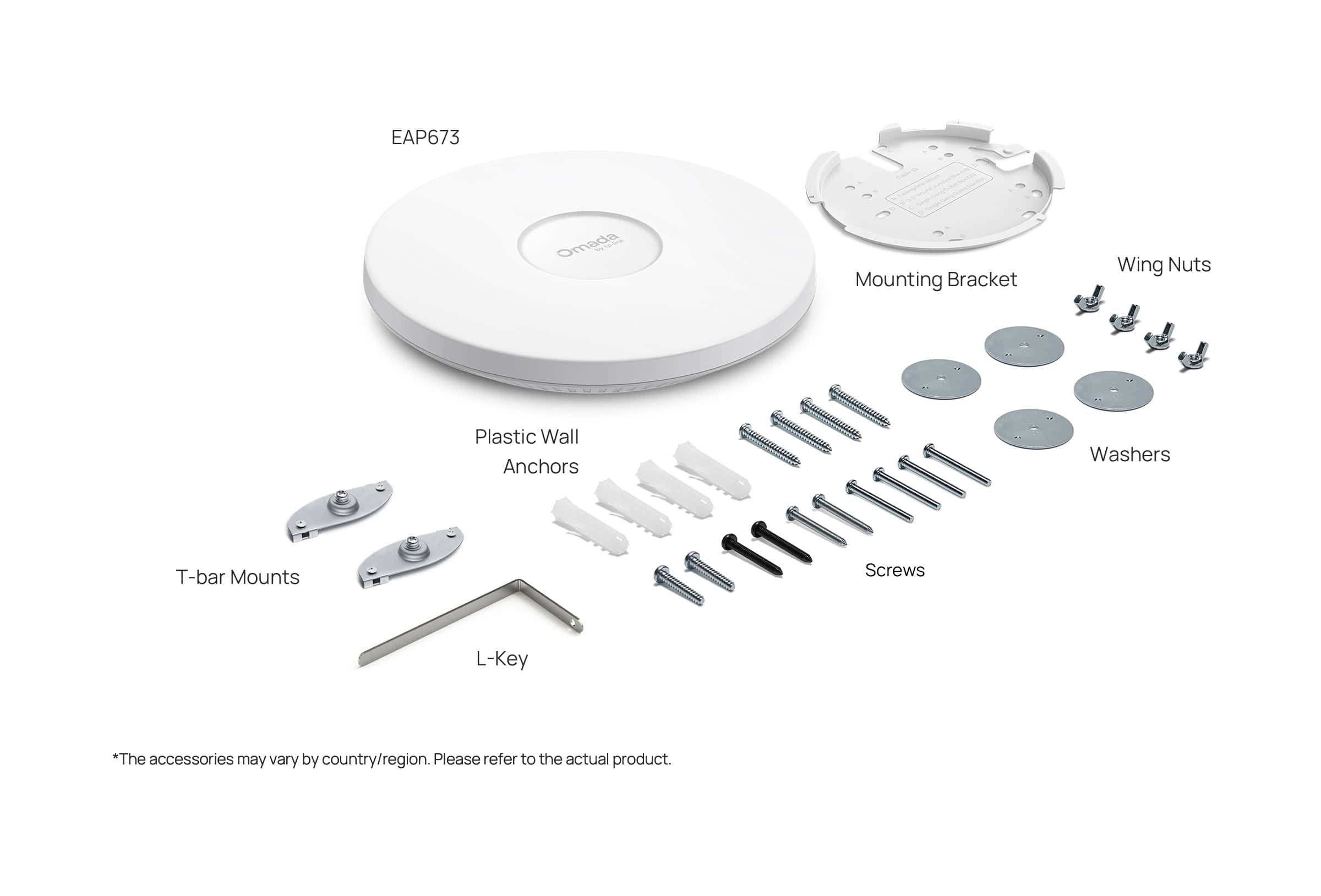 TP-LINK AX5400 ACCESS POINTEAP673 V1 WiFi6 574/4.804 Mbps 2.4/5Ghz (EAP673 V1) thumbnail
