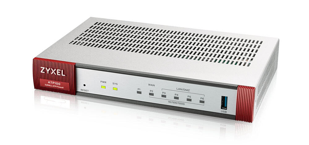 Zyxel ATP100 firewall (hardware) 1 Gbit/s (ATP100-EU0112F) thumbnail