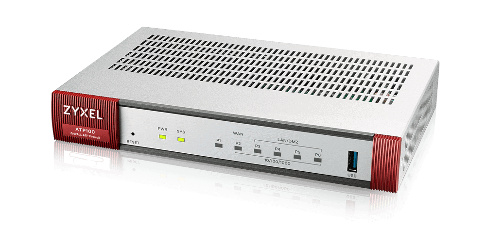 Zyxel Router Firewall ATP100 V2 Incl. 1 Yr. Security GOLD Pac (ATP100-EU0112F) thumbnail