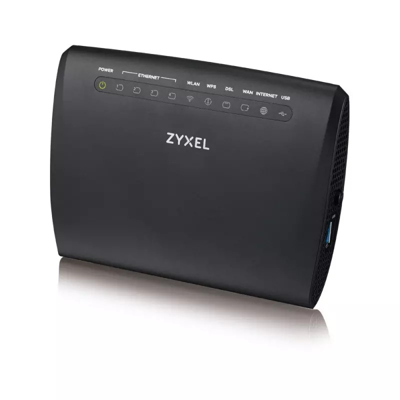Zyxel VMG3312-T20A Wi-Fi 4 802.11n Single Band 2.4GHz Built-in Ethernet Port ADSL White Tabletop (VMG3312-T20A-EU01V1F) thumbnail