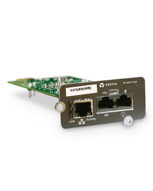 Vertiv Liebert IS-UNITY-SNMP netwerkkaart Intern Ethernet 100 Mbit/s (IS-UNITY-SNMP) thumbnail