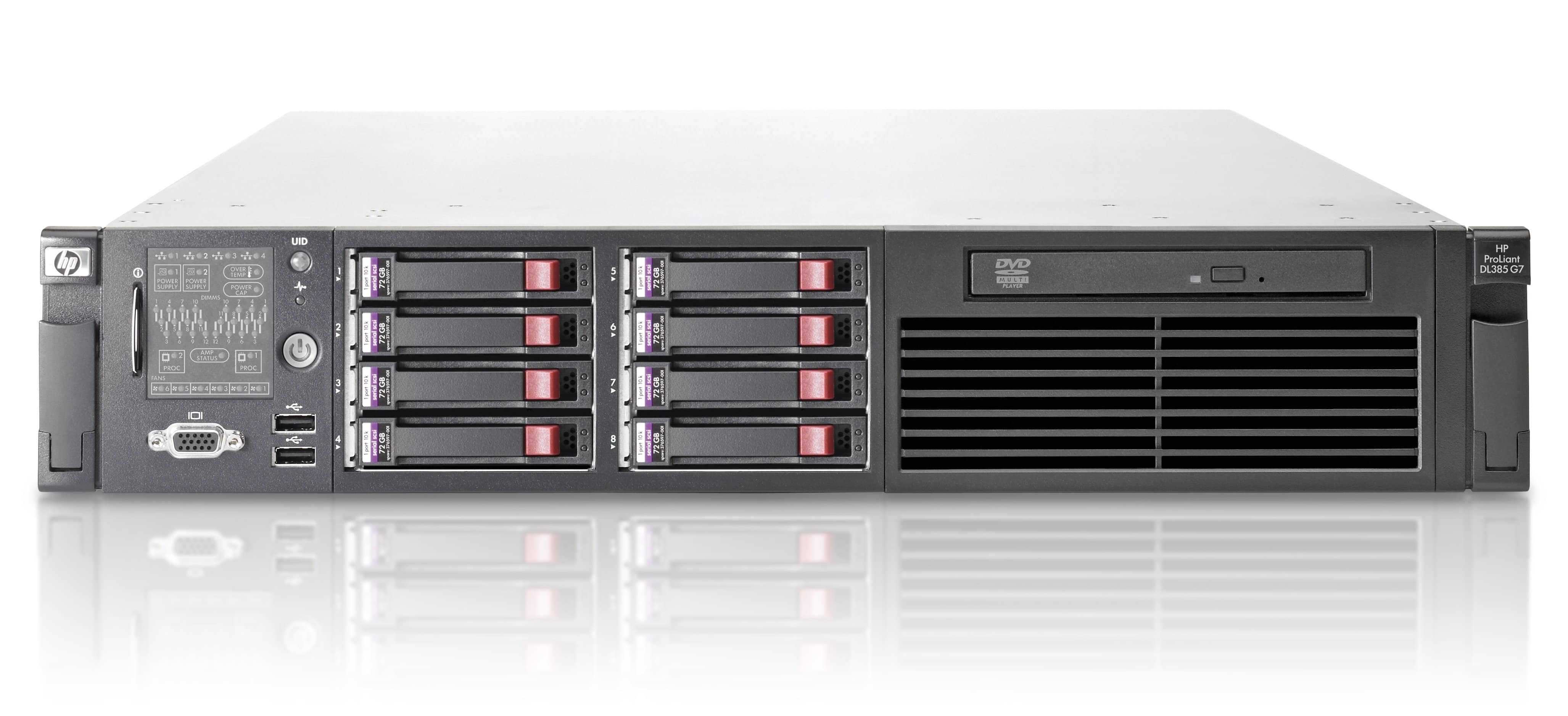 HP ProLiant DL385 G7 6136 1P (585335-001-RFB) thumbnail