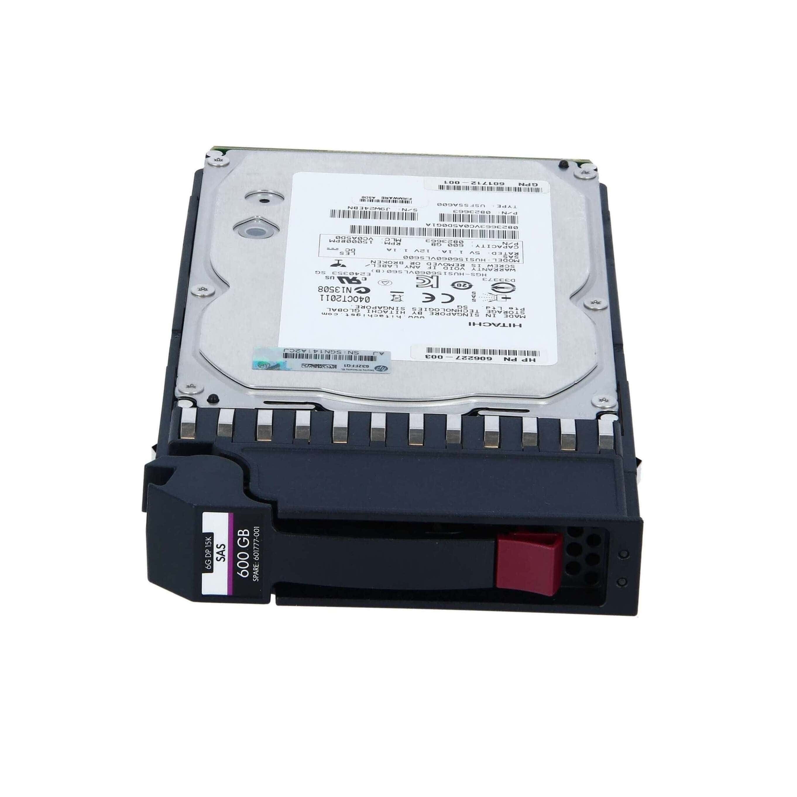 HP 600GB Hot Swap (EG000600JWJNP) thumbnail