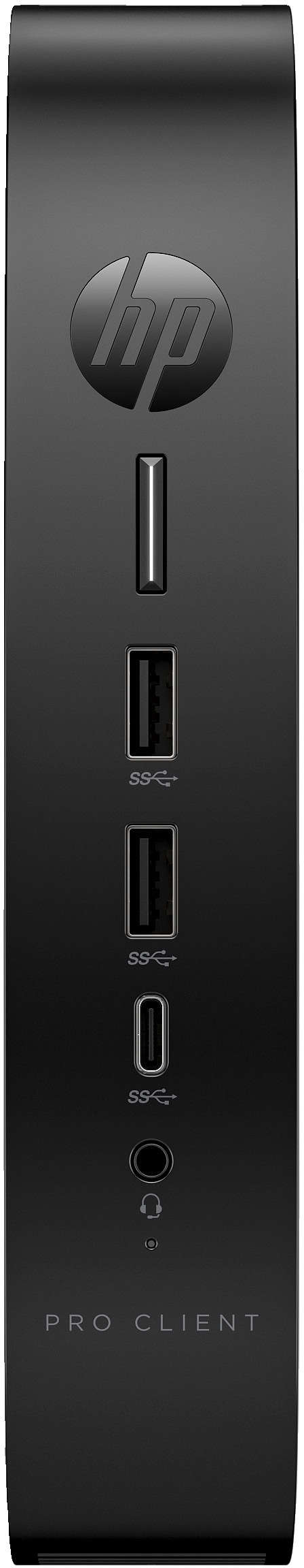 HP Pro t550 2 GHz Windows 10 IoT Enterprise 1,3 kg Zwart J6412 (5H0W9EA#ABB) thumbnail