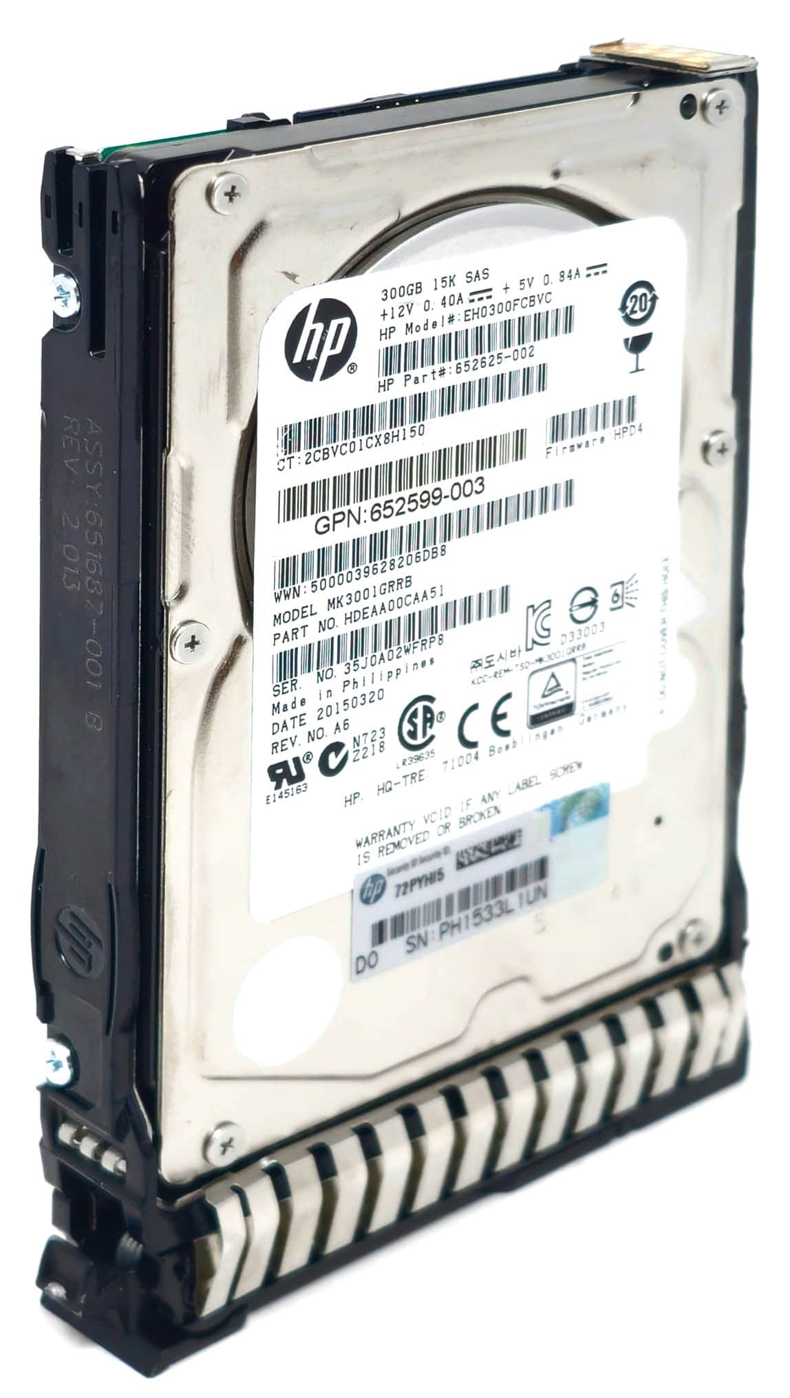 HP 20GB 3.5 16MM UDMA100 5400RPM (RP001236002) thumbnail