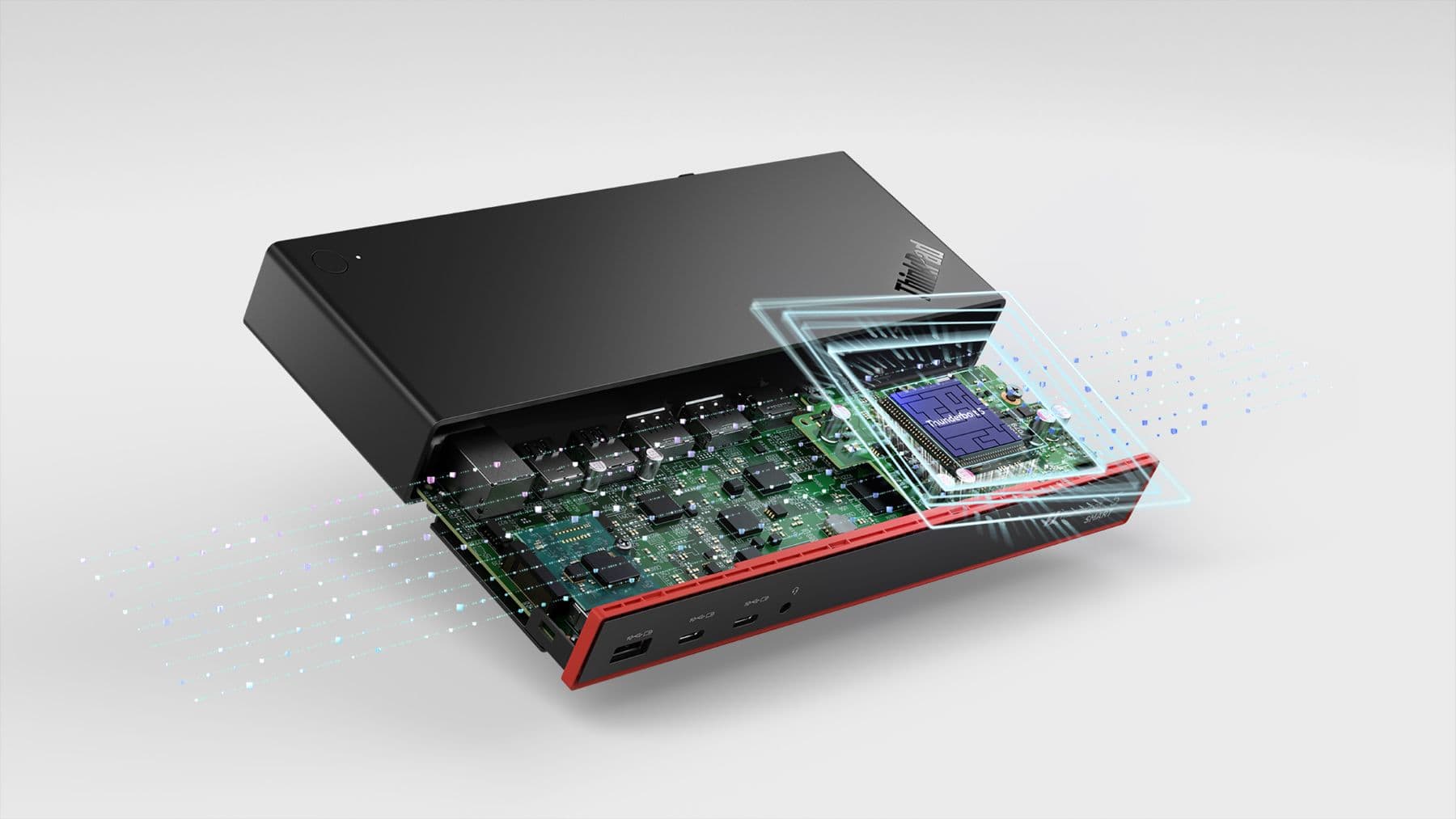 Lenovo ThinkPad Thunderbolt 5 Smart Dock 7500 (40BA0265CHN) (40BA0265CHN) thumbnail