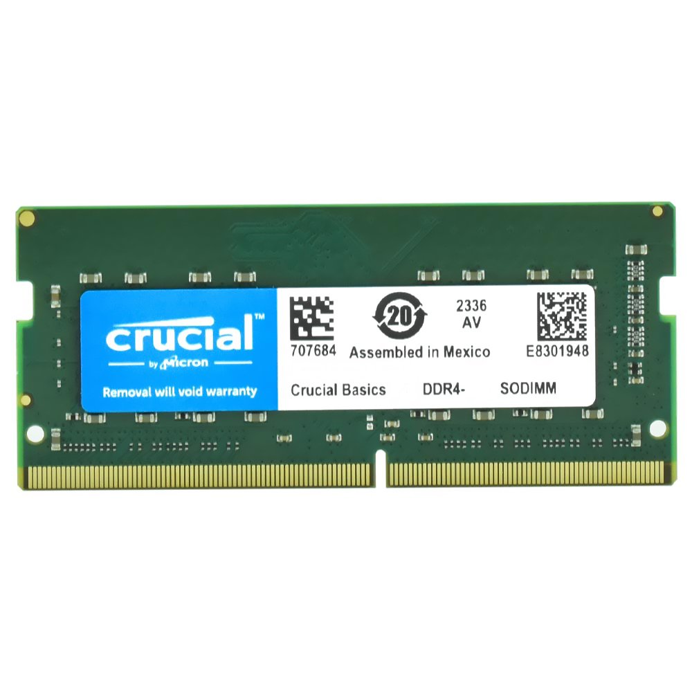 Micron Crucial Basics DDR4 Module 8 GB SO DIMM 260-PIN (CB8GS3200) thumbnail
