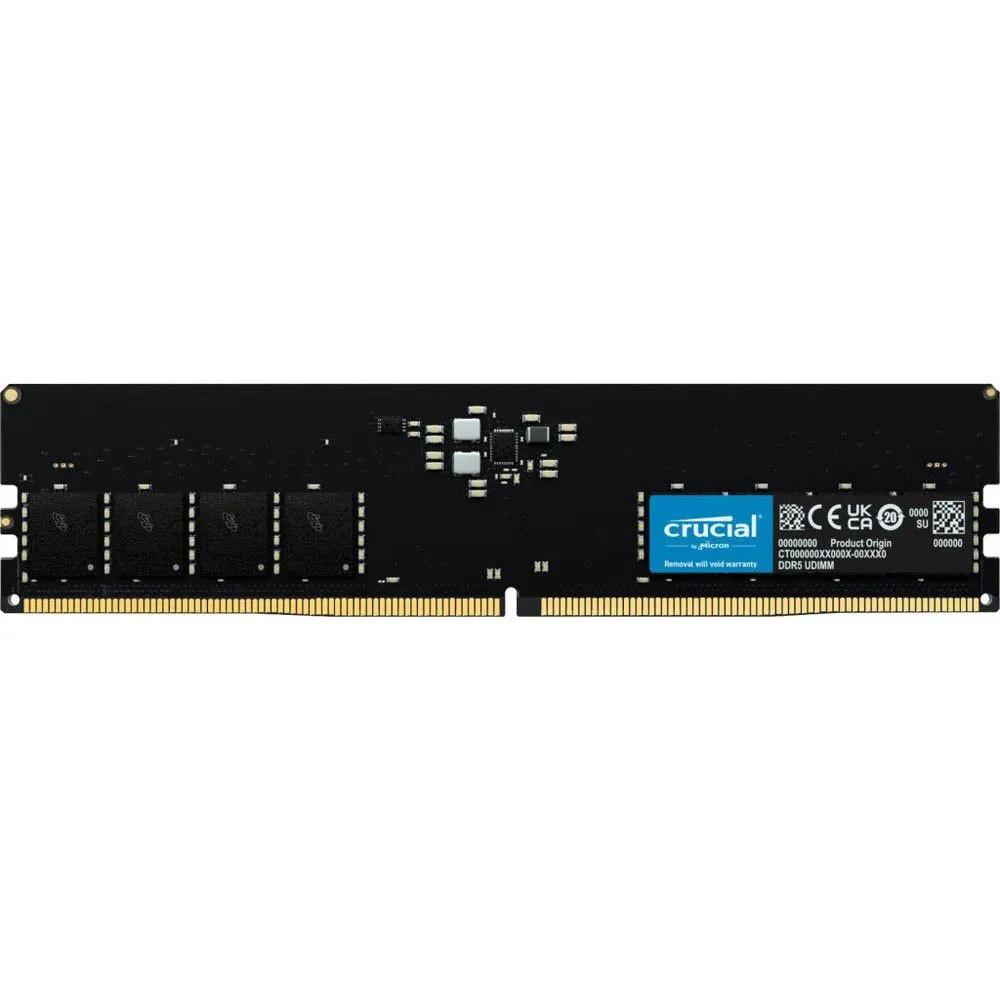 Micron Crucial CP16G56C46U5. Komponente für: PC / Server, Speicherkapazität: 16 GB, Speicherlayout (Module x Größe): 1 x 16 GB,  (CP16G56C46U5) thumbnail