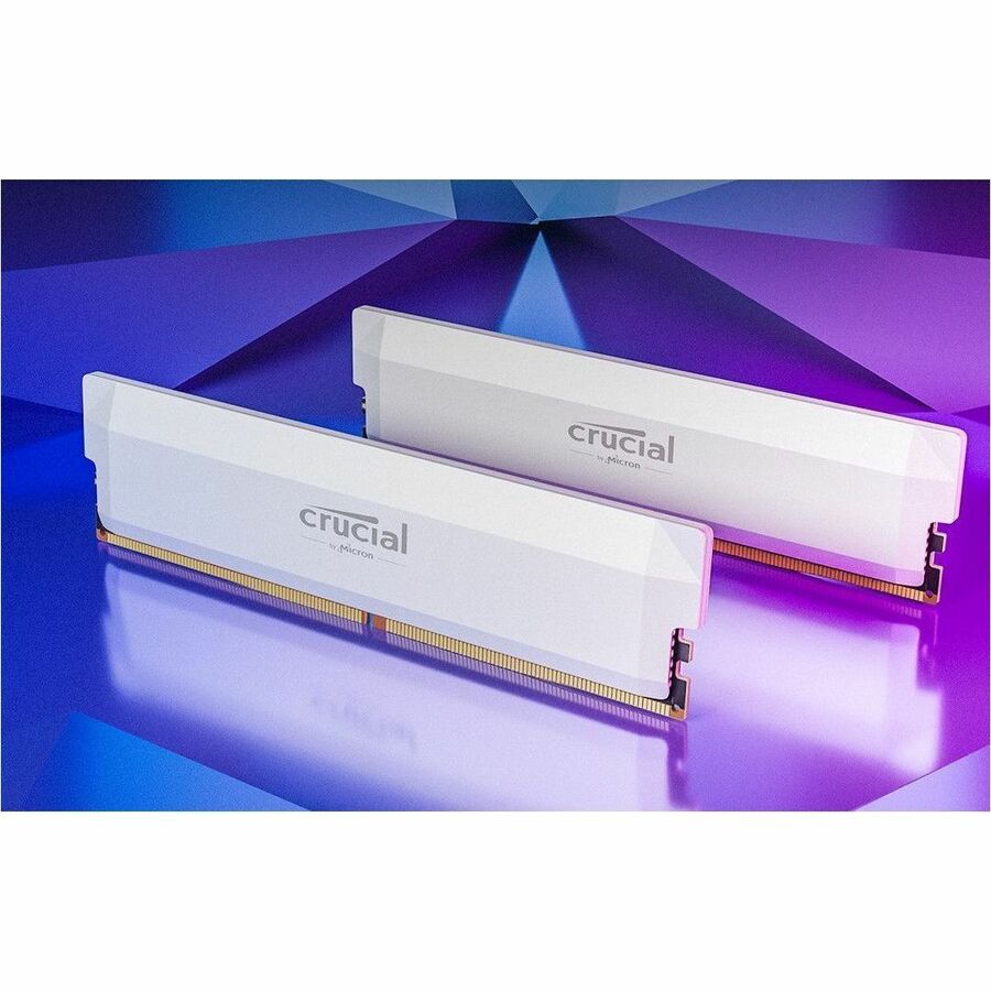 Micron Crucial RAM Pro 16GB (1x16GB) DDR5 6000MHz UDIMM weiß (CP16G60C36U5W) thumbnail