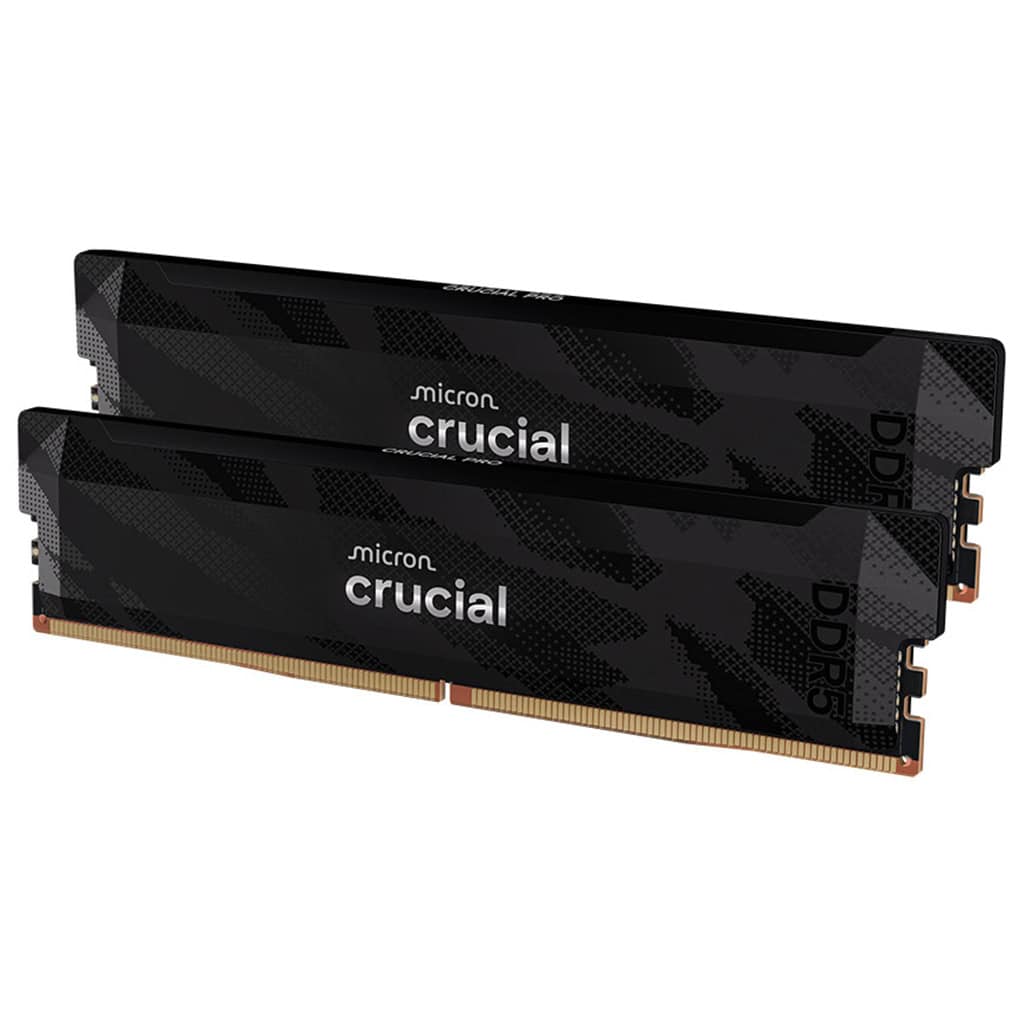 Micron Crucial Pro DDR5-6400 Kit 32GB 2x16GB UDIMM CL32 B Overclocking (CP2K16G64C32U5B) (CP2K16G64C32U5B) thumbnail