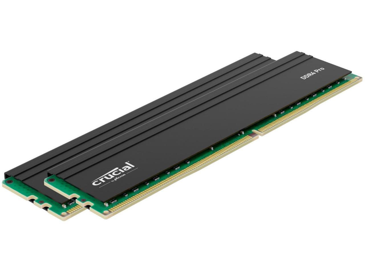 Micron DDR4 64GB 3200 Kit 2x32GB CL22 (16Gbit) Crucial Pro (CP2K32G4DFRA32A) thumbnail