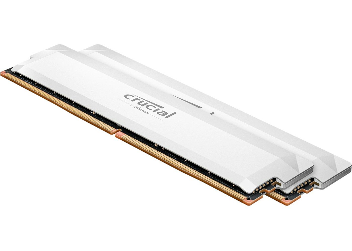 Micron DDR5 64GB PC 6400 CL36 KIT (2x32GB)  Crucial Pro white intern retail (CP2K32G64C40U5W) thumbnail