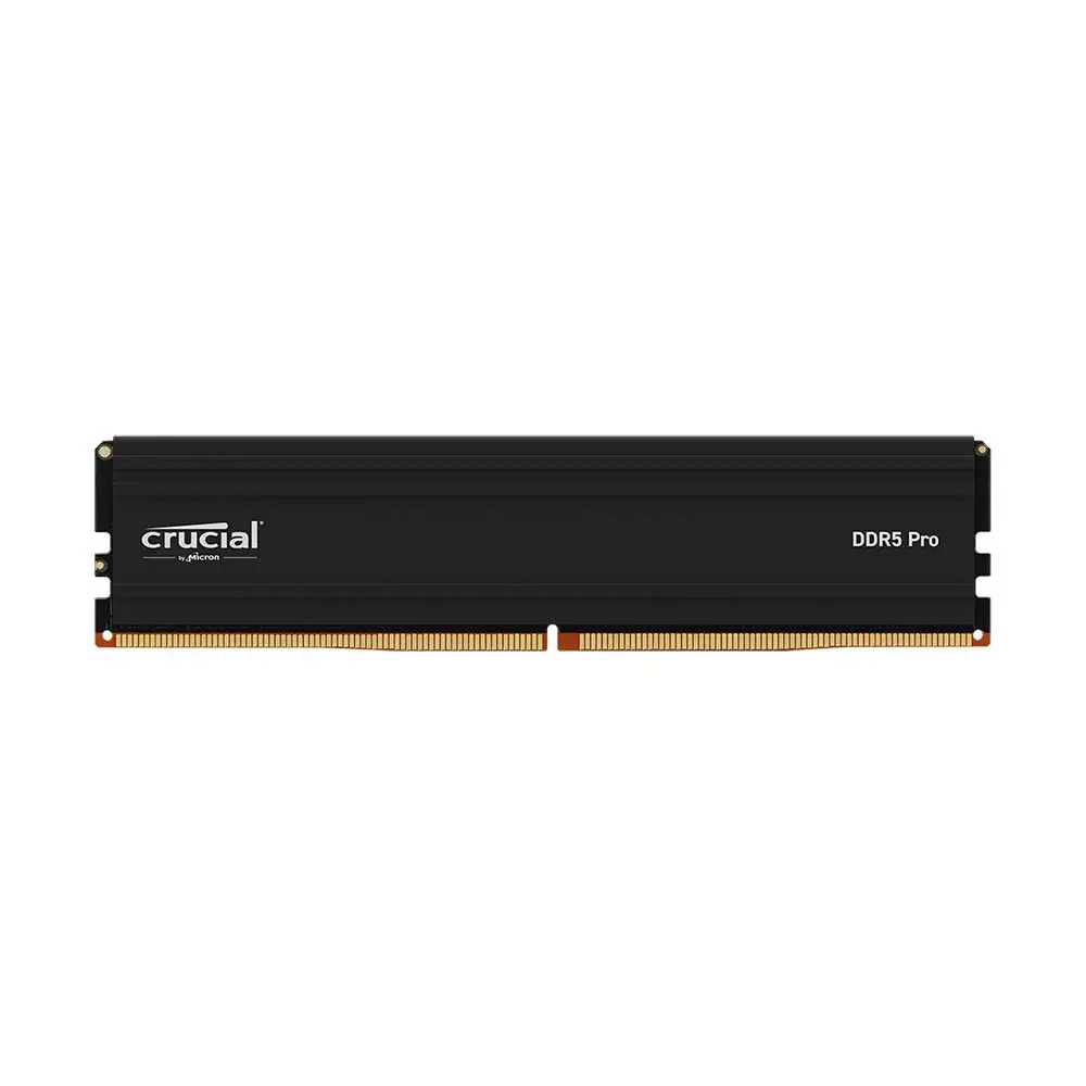Micron Crucial RAM Pro 64GB (1x64GB) DDR5 5600MHz UDIMM schwarz (CP64G56C46U5) thumbnail