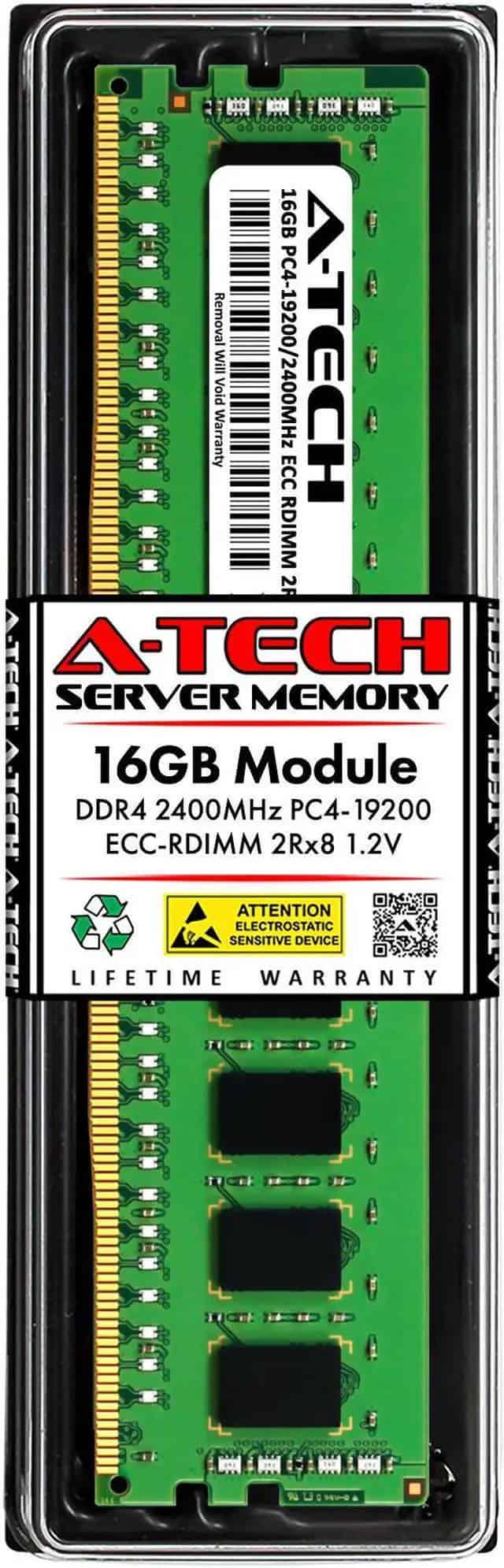 Micron CRUCIAL 16GB (1*16GB) 2RX8 PC4-19200T-R DDR4-2400MHZ RDIMM (CT16G4RFD824A) thumbnail