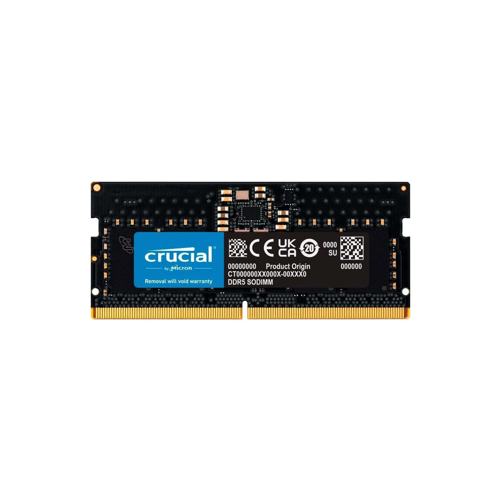 Micron SO 5600 16GB Crucial CT16G56C46S5T (bulk) (CT16G56C46S5T) thumbnail