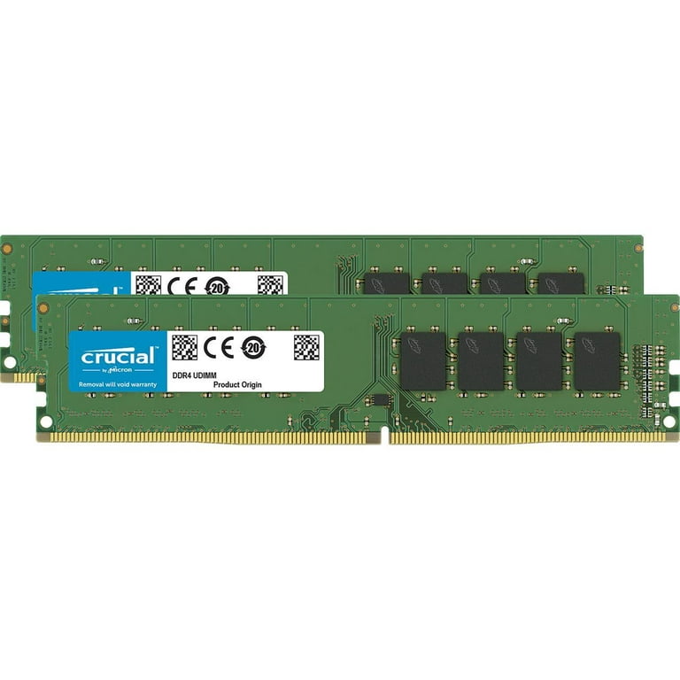 Micron 16GB (8GBx2) Crucial DDR4 PC4-25600 32 (CT2K8G4DFRA32A) thumbnail