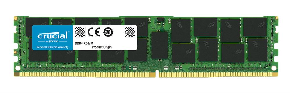 Micron CRUCIAL 32GB (1*32GB) 2RX4 PC4-17000P-R DDR4-2133MHZ RDIMM (CT32G4RFD4213) thumbnail