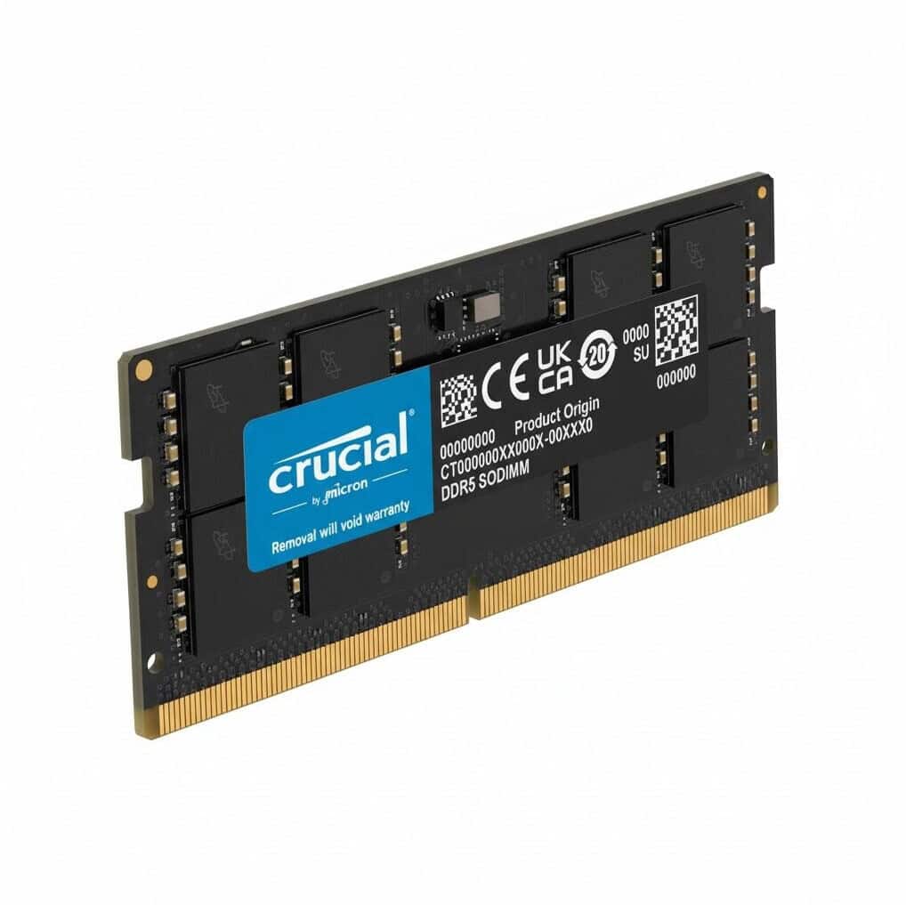 Micron SO 5600 32GB Crucial CT32G56C46S5 TRAY (CT32G56C46S5T) thumbnail