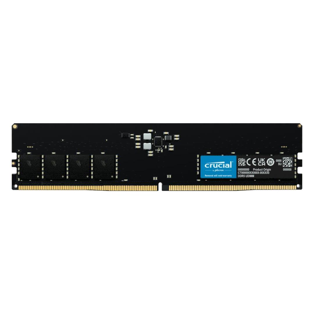 Micron Crucial CT32G56C46U5T 32 GB DDR5-5600 ECC UDIMM Arbeitsspeicher Tray (CT32G56C46U5T) thumbnail