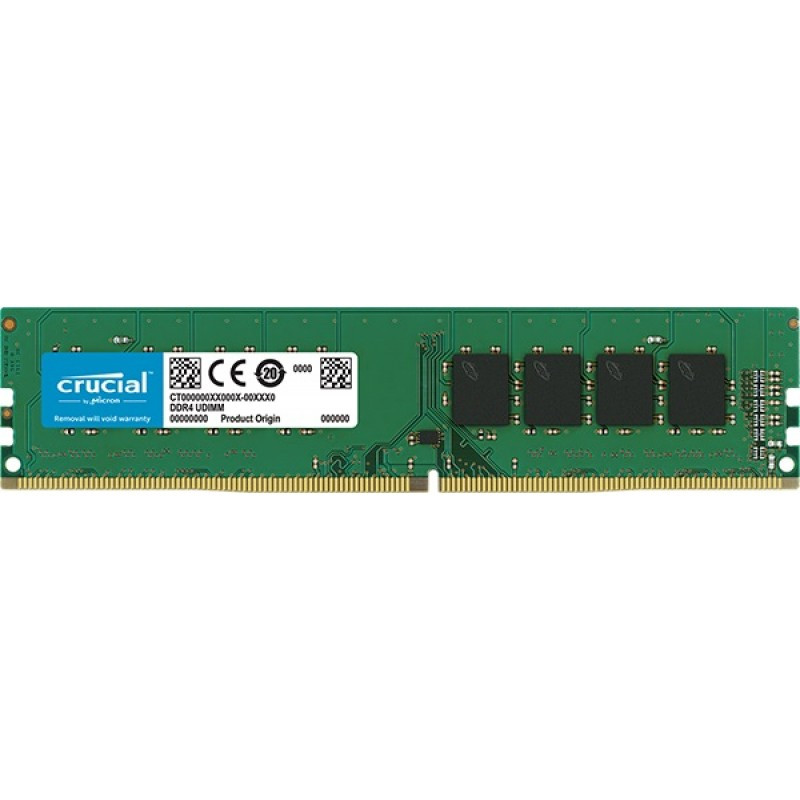 Micron CRUCIAL 4GB (1*4GB) 1RX8 PC4-17000P-U DDR4-2133MHZ UDIMM (CT4G4DFS8213) thumbnail