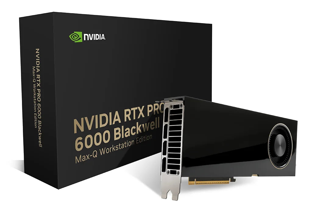 NVIDIA RTX PRO 6000 Blackwell 96GB GDDR7 Max-Q Workstation Retail (900-5G153-2500-000) thumbnail