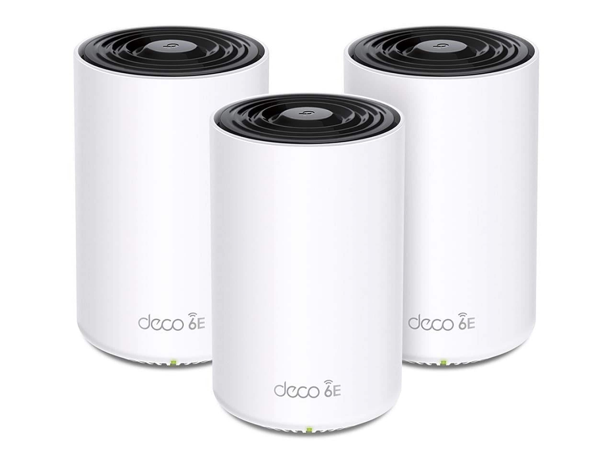 TP-Link Deco XE75 Pro (3-pack) Tri-band (2,4 GHz / 5 GHz / 6 GHz) Wi-Fi 6E (802.11ax) Wit Intern (XE75 PRO(3-PACK)) thumbnail