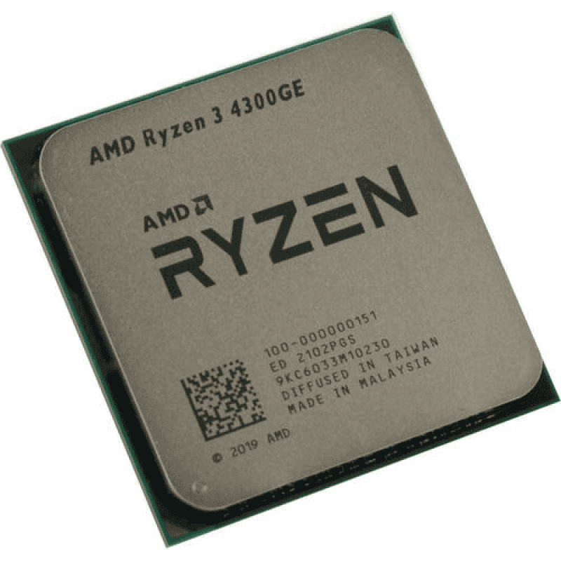 AMD Ryzen 3 4300GE processor 3.5 GHz 4 MB L3 Tray (100-000000151) thumbnail