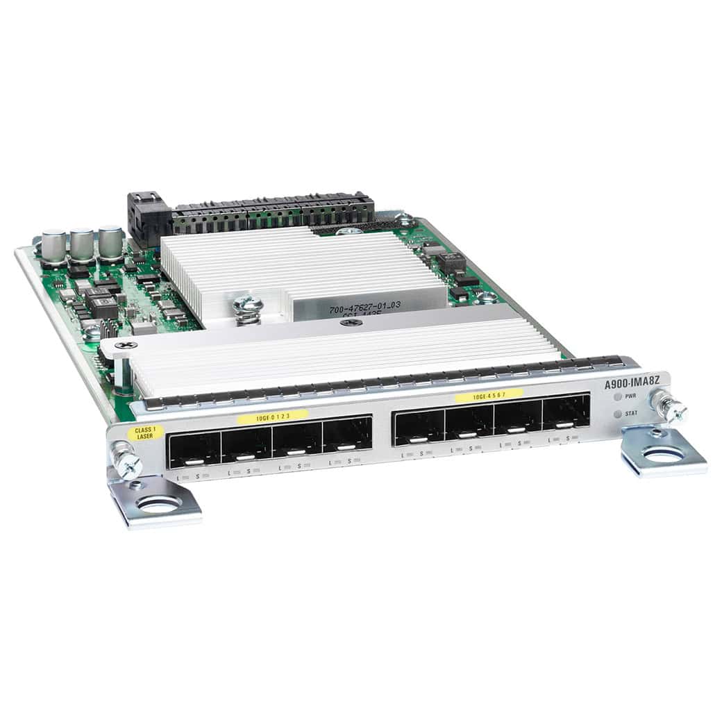 Cisco ASR 900 8-port 10 Gigabit Ethernet Interface Module (8x10GE) (A900-IMA8Z) thumbnail