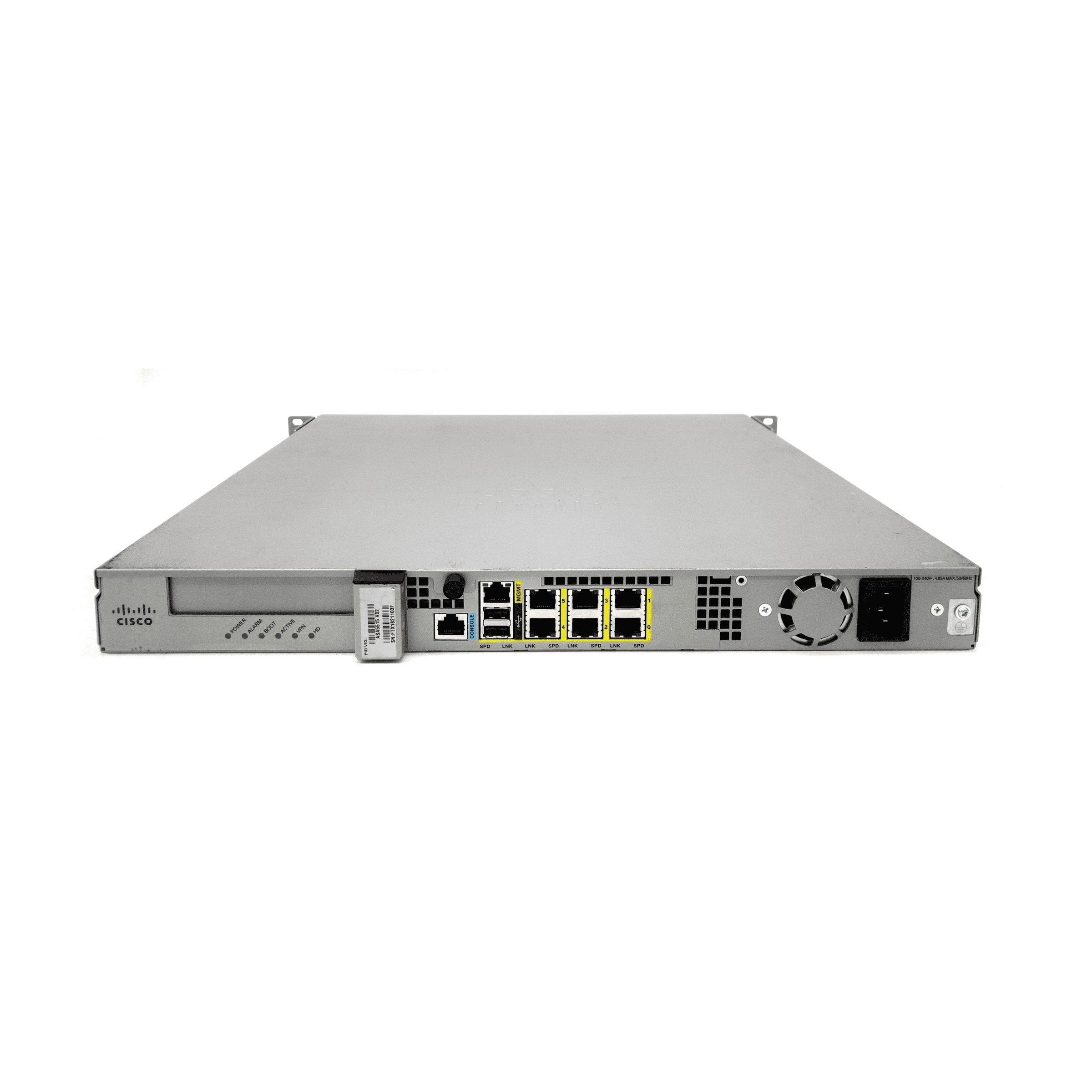 Cisco ASA 5525-X with SW 8GE Data 1GE Mgmt AC 3DES/AES (ASA5525-K9) thumbnail