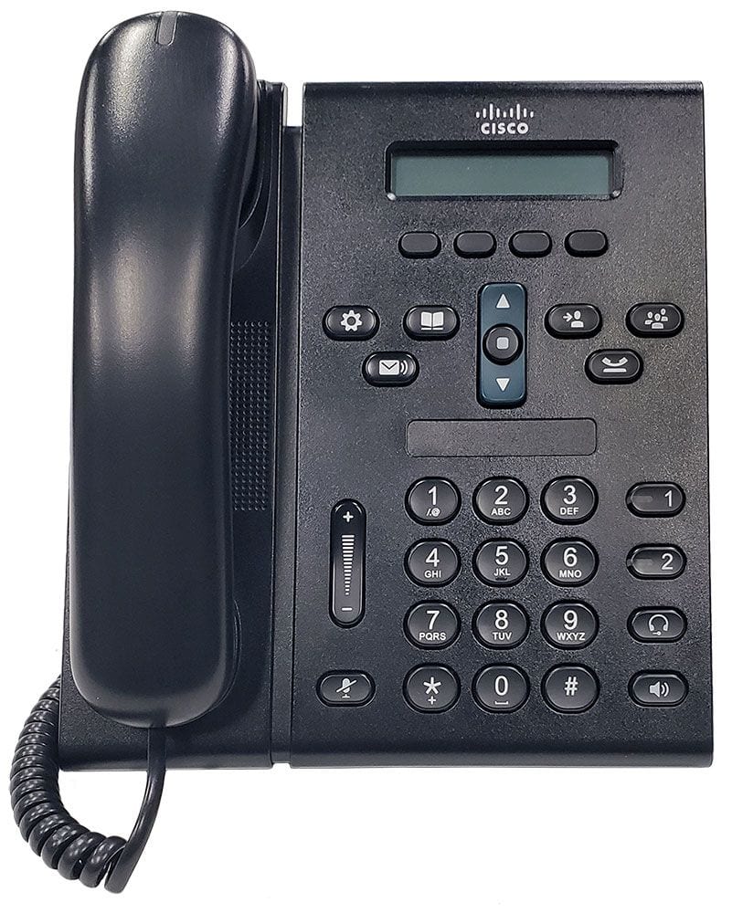 Cisco 6921 UC Phone Charcoal Standard Handset (CP-6921-C-K9) thumbnail
