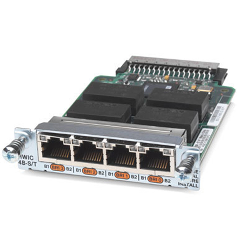 Cisco 4-port ISDN BRI High-Speed WAN Interface Card (HWIC-4B-S/T) thumbnail