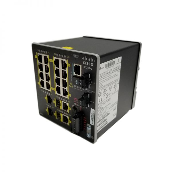 Cisco IE 16 10/100,2 FE SFP+2 T/SFP (IE-2000-16TC-L-RFB) thumbnail