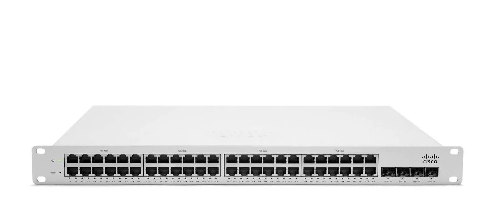 Cisco Meraki MS220-24P L2 Cld-Mngd 24 Port GigE 370W PoE Switch (MS220-24P-HW) thumbnail