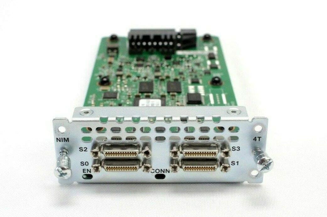 Cisco NIM-4T 4-Port Serial WAN Interface card (NIM-4T) thumbnail