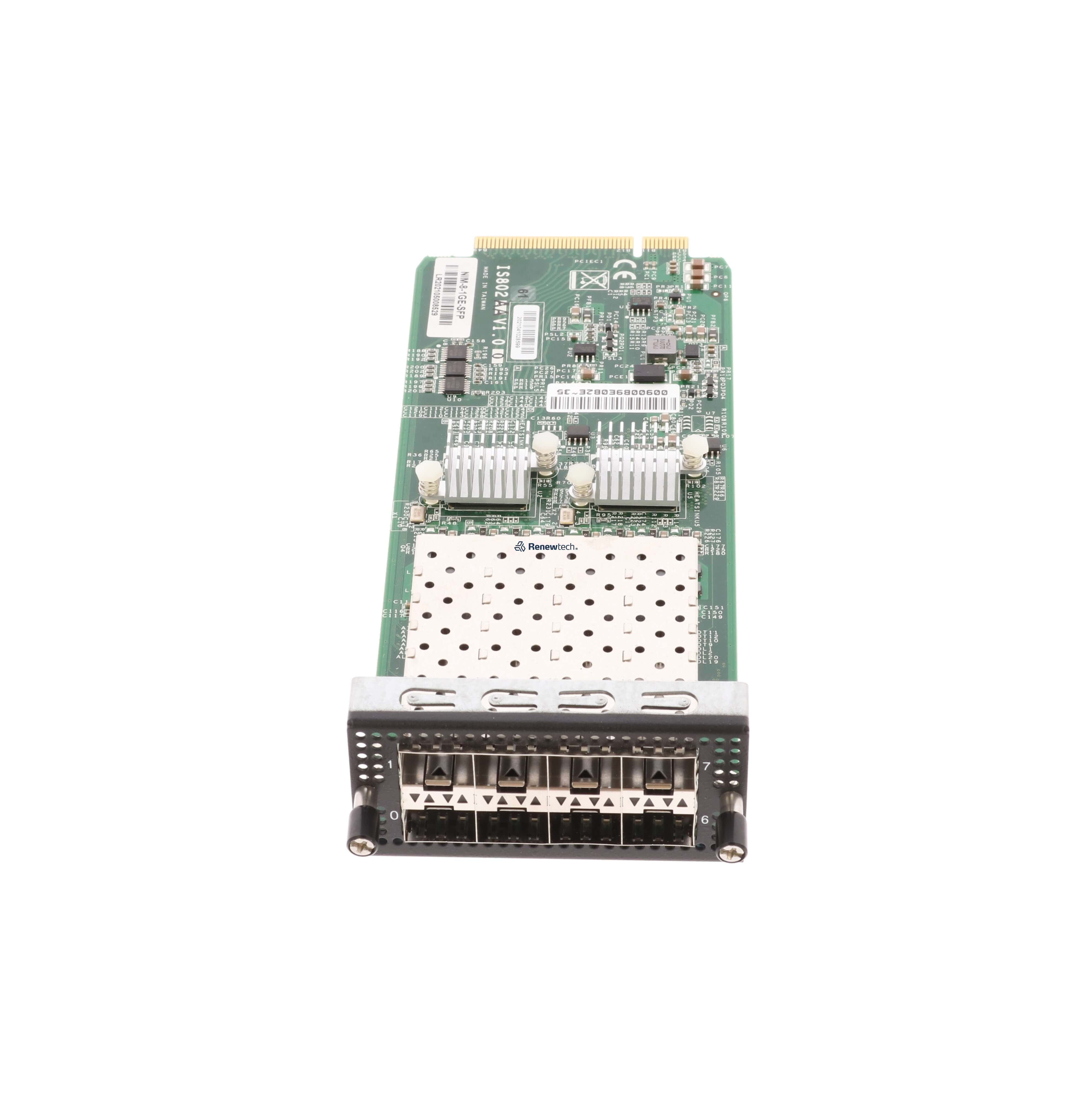 Cisco NIM-8-1GE-SFP 8 Port NIM 1GE Fiber for VEdge-5000 (NIM-8-1GE-SFP) thumbnail