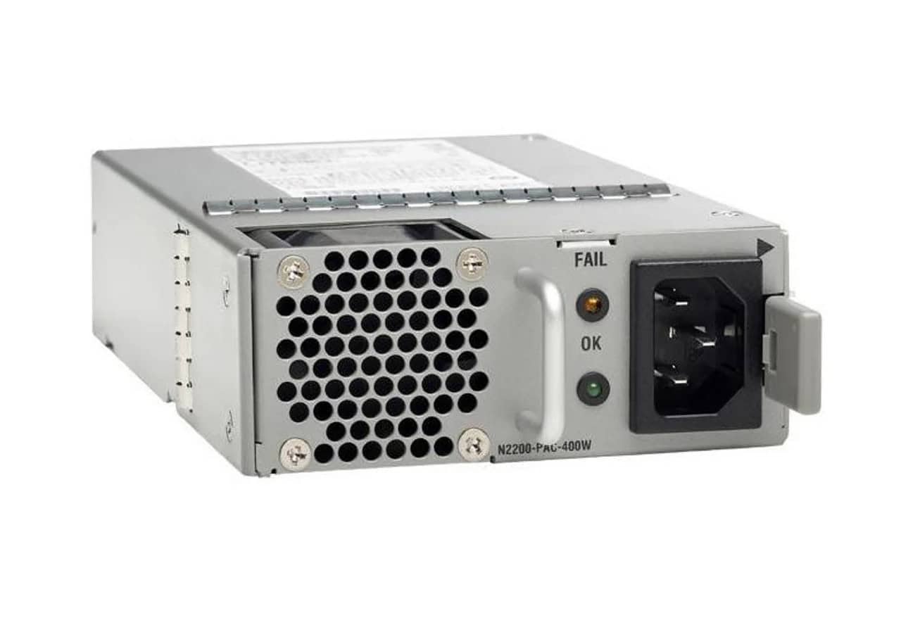 Cisco Nexus sw 500W AC PSU, Reversed AF (port-side intake) (NXA-PAC-500W-B) thumbnail