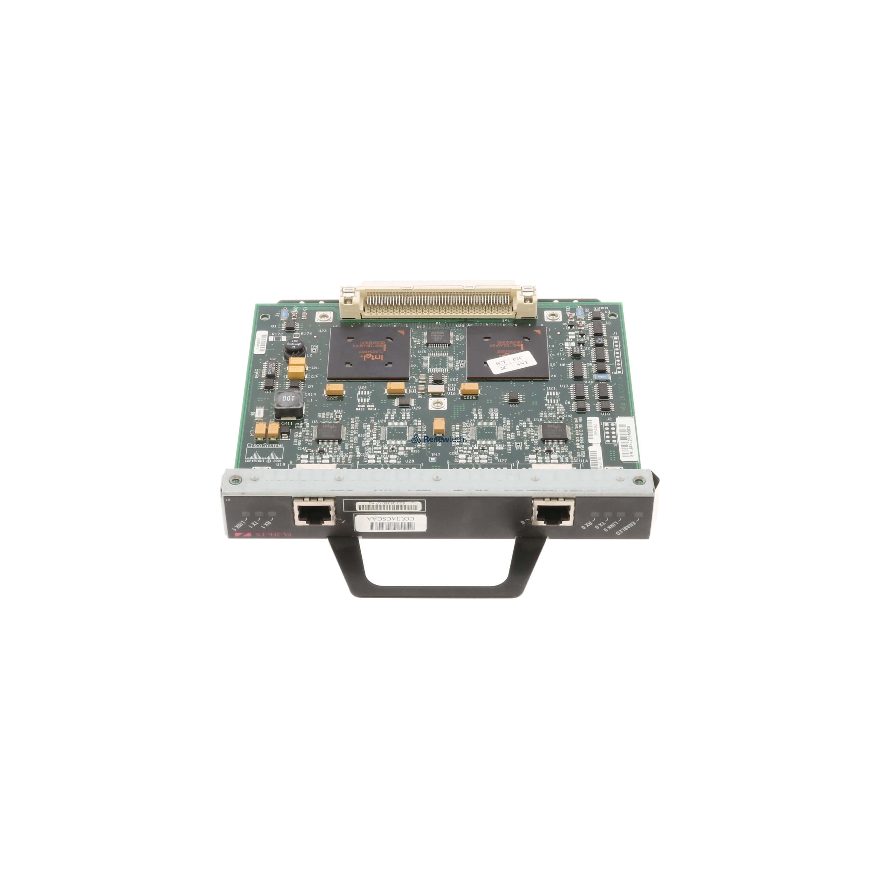 Cisco 2-Port Fast Ethernet 100Base TX Port Adapter (PA-2FE-TX) thumbnail