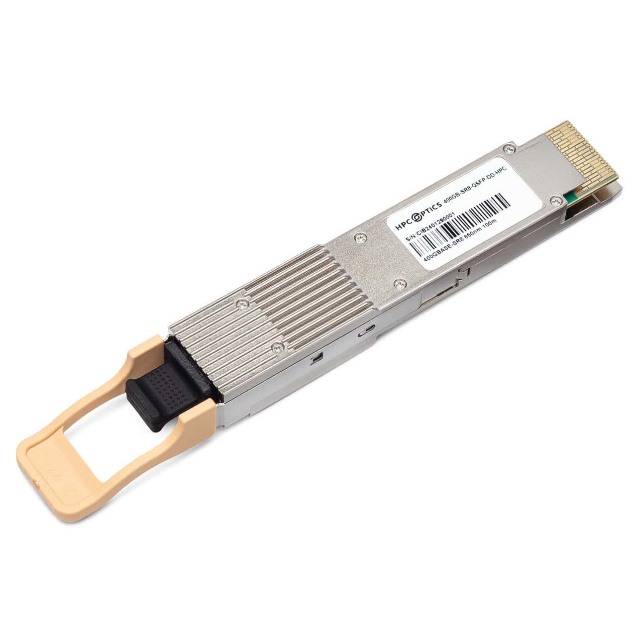 Cisco New other (in cisco plastic box), Cisco 400G QSFP-DD Transceiver, MPO-16 APC MMF, 100m (QDD-400G-SR8-S) thumbnail