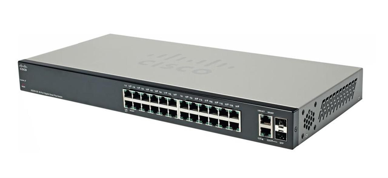 Cisco 26-Port Gigabit Smart Plus Switch (SG220-26-K9) thumbnail